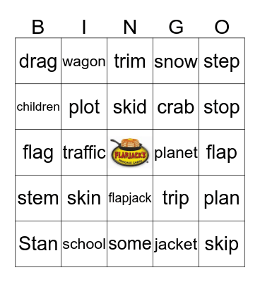 Level 1 Lesson 28 Bingo Card
