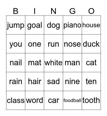 ensk Freja 1 mars Bingo Card