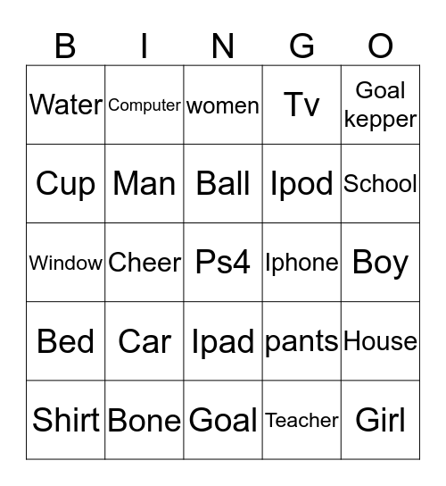 Enskt Josva Bingo Card