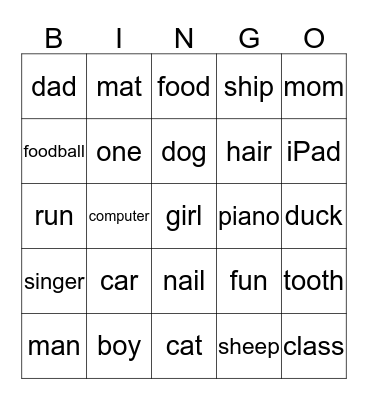 Enskt Karin 1 Mars Bingo Card