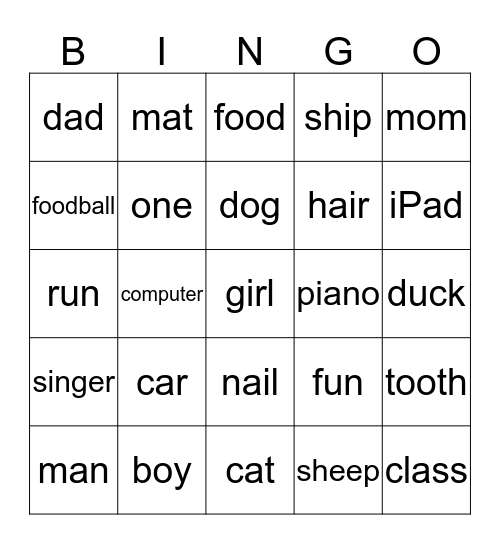 Enskt Karin 1 Mars Bingo Card