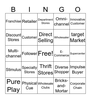 Alexis Norman  Bingo Card