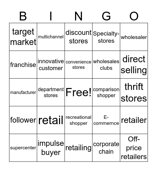 Destine Knighten Bingo Card