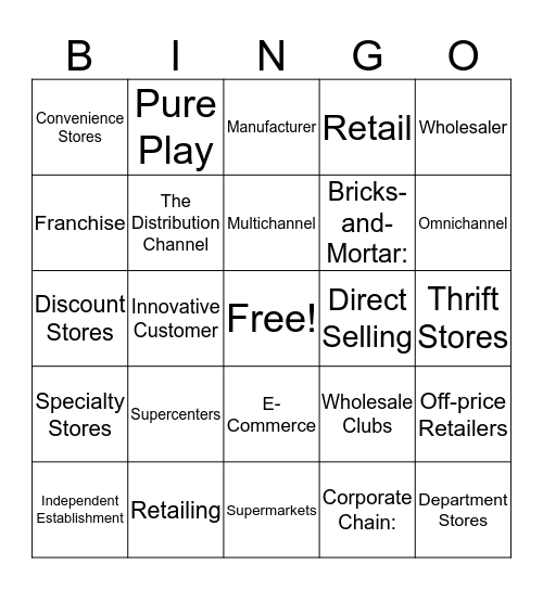 Logan Gaspard Bingo Card