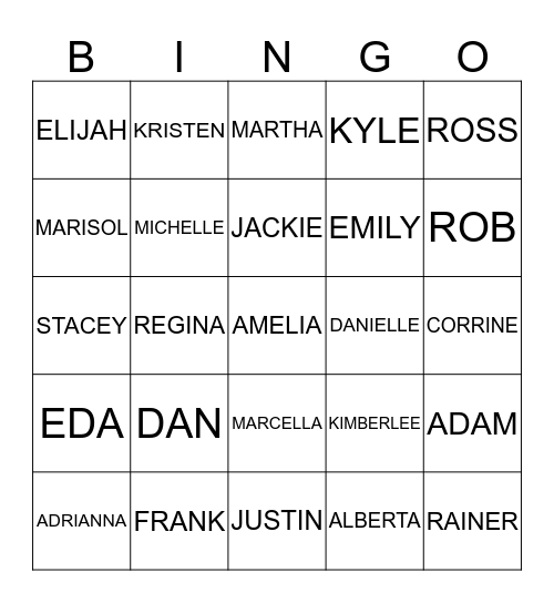 LTD Claims  Bingo Card