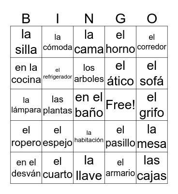 Tye's Fabulous Bingo Game Bingo Card
