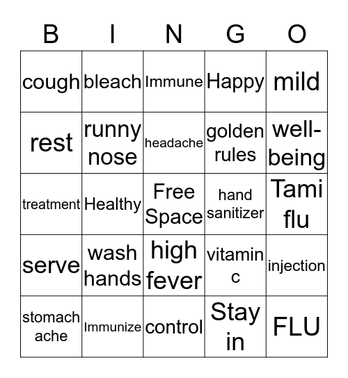 Quaratine bingo Card