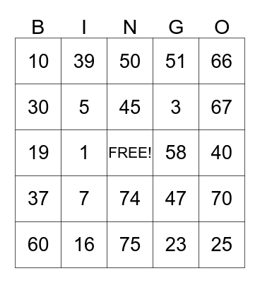 Somerville Annual Halloween Party Bingo Card