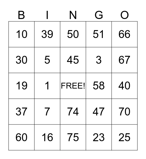 Somerville Annual Halloween Party Bingo Card