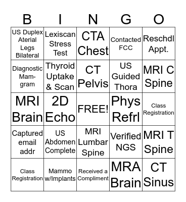 NCSW 2013-Central Scheduling - BINGO  Bingo Card