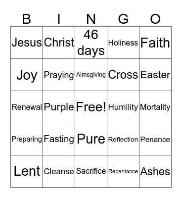 March Bingo! Bingo Card