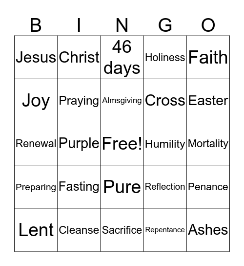 March Bingo! Bingo Card