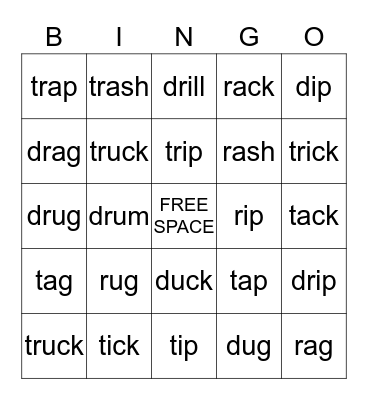 WORD WORK FOR VICTORIA Bingo Card