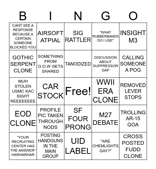 ITS A CRA BINGO GAME!  Bingo Card