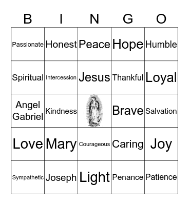 Retreat Bingo Card