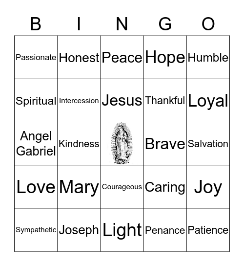 Retreat Bingo Card