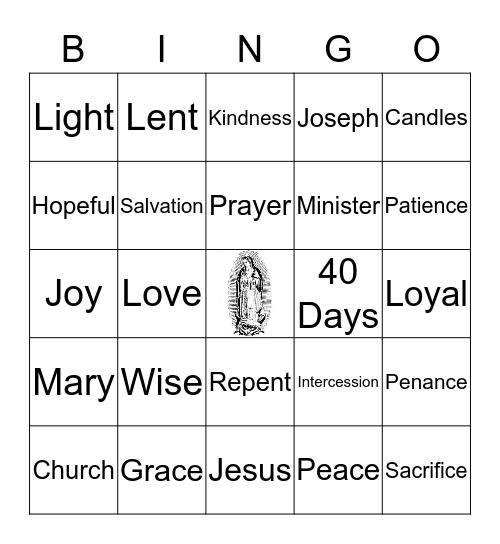 Retreat Bingo Card