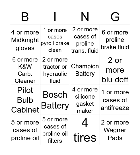 Super Saturday Bingo  Bingo Card