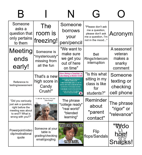 Fri-Yay Bingo March 09, 2018 *Bonus if you get someone to do any of these actions!   Bingo Card