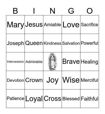 Retreat Bingo Card