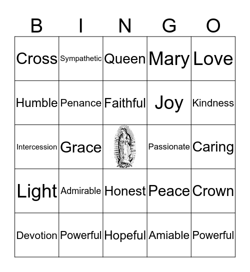 Retreat Bingo Card