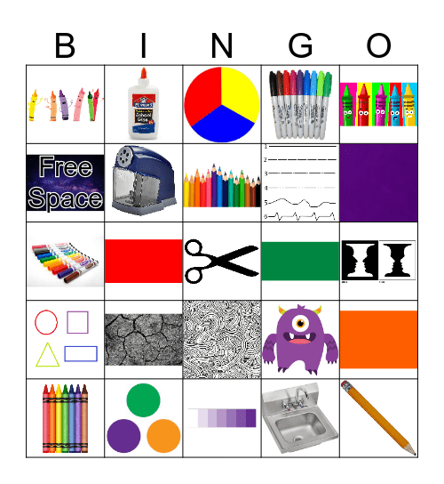 Art Bingo Card