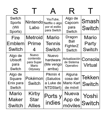 Bingo @thebestsilver7 NTD Direct Marzo Bingo Card