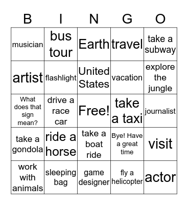 Chapter 7 and 8 Review  Bingo Card