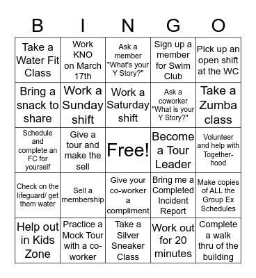Cleaver March Madness Bingo Card