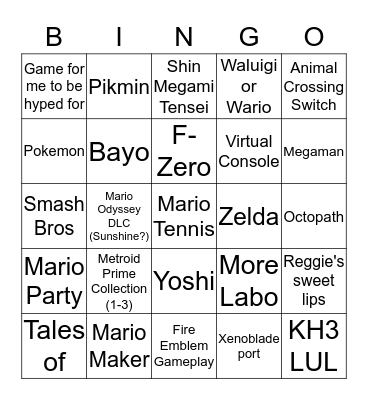 3.8.18 Direct Bingo Card