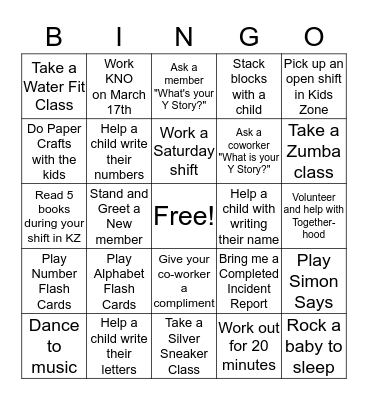 Cleaver March Madness Bingo Card