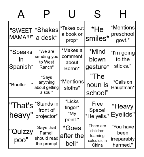 Klippy bingo! Bingo Card