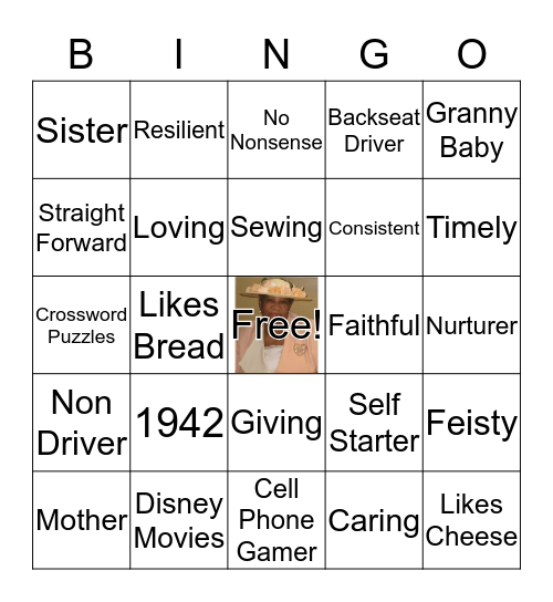 Lorene's Birthday Bingo Card