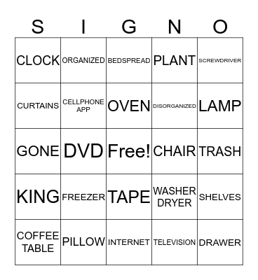 ASL 2 Bingo Card