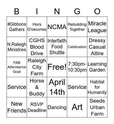 Consider It All JOY Bingo Card