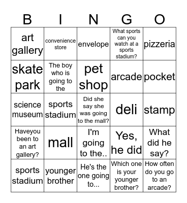 purple unit 5 Bingo Card