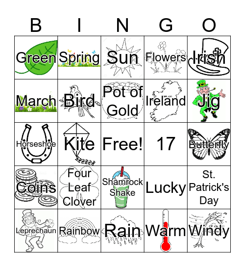 March Bingo Card