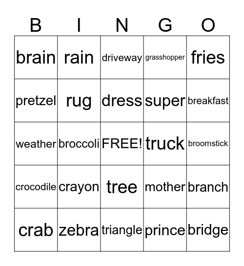/r/ blend BINGO Card