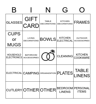 ♡ Lindsey & Matt Wedding Shower BINO ♡ Bingo Card