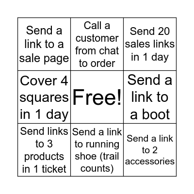 Chat Bingo Card