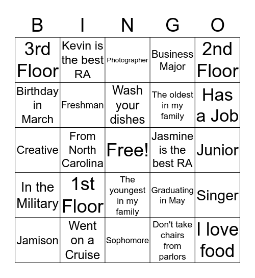 Are you feeling Lucky ? Bingo Card