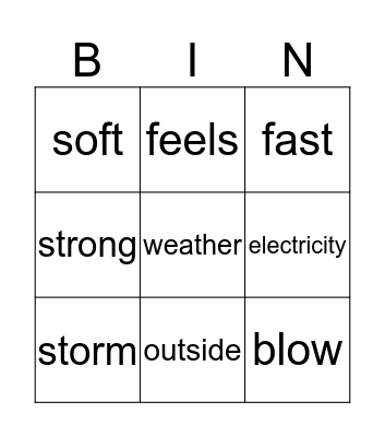 GR1Unit6part1 REACH Bingo Card