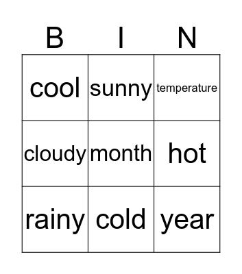 GR1unit6part2 REACH Bingo Card