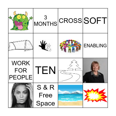 Career Development Bingo Card