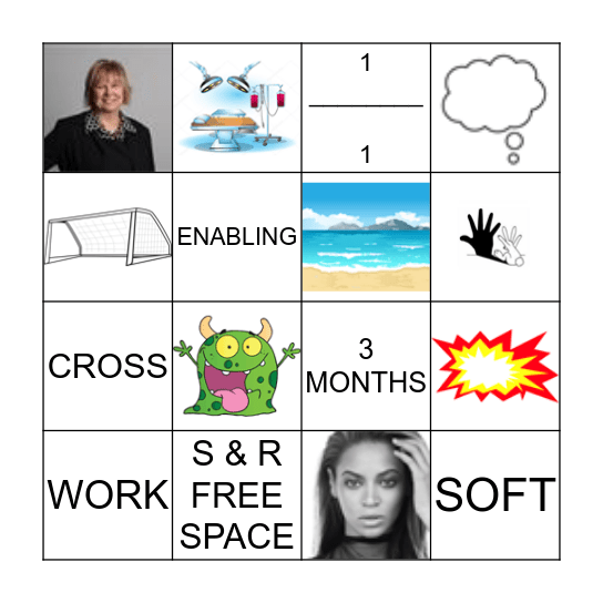 Career Development Bingo Card