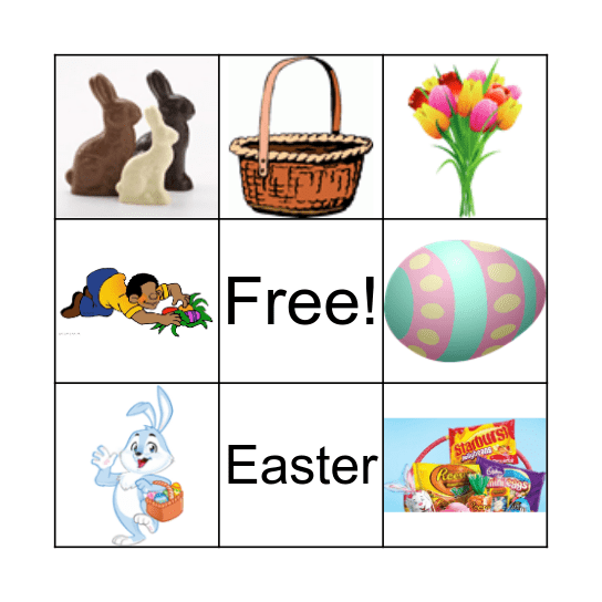 Easter  Bingo Card