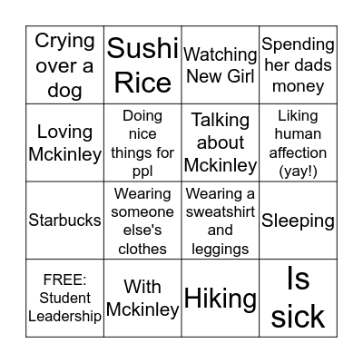 El Bingo Card