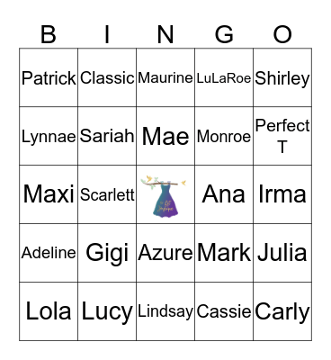 The Lil’ Joytique, LLC Bingo Card