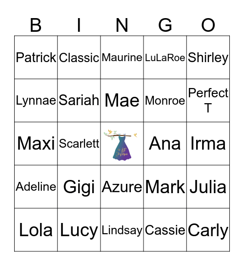 The Lil’ Joytique, LLC Bingo Card