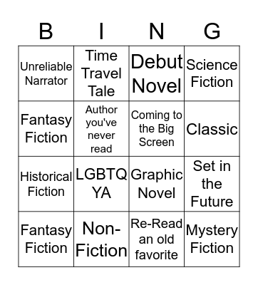 Teen Summer Reading 2018 Bingo Card